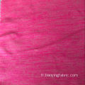 Jersey cationique Tissu rose fluo